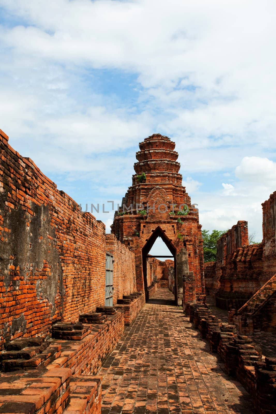 Nakornluang Castle in Ayutthaya, Thailand