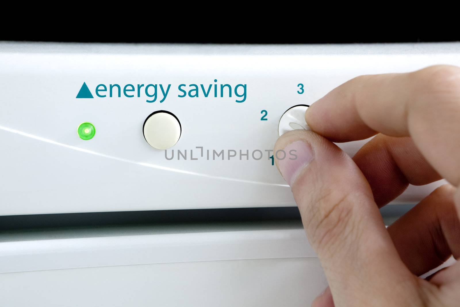 Concept of saving energy and appliance
