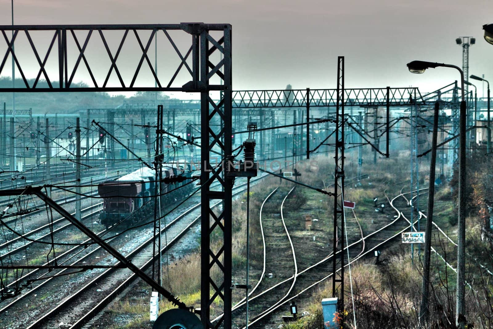 photo taken on an very old railway - still working