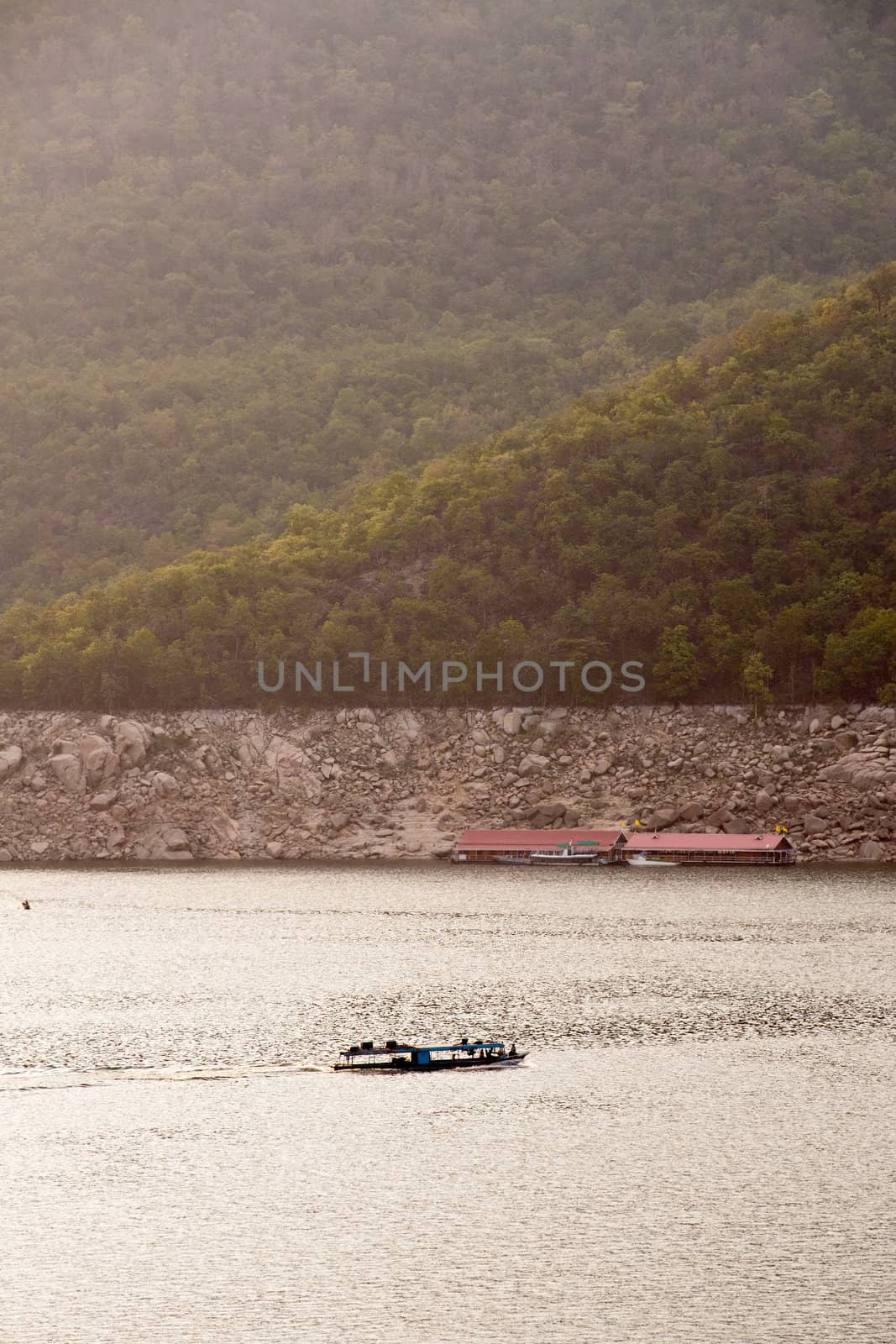 The Bhumibol Dam(formerly known as the Yanhi Dam) in Thailand. by Yuri2012