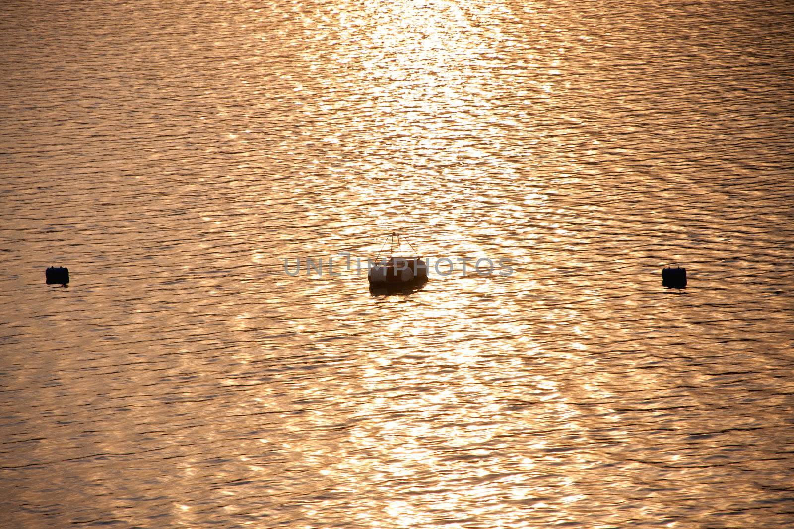 ripples in gold water by Yuri2012