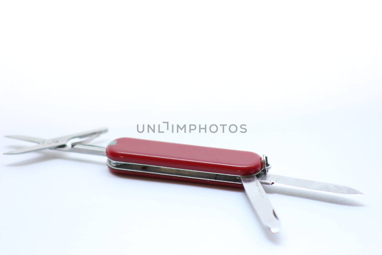 Red Pocket Knife by abhbah05