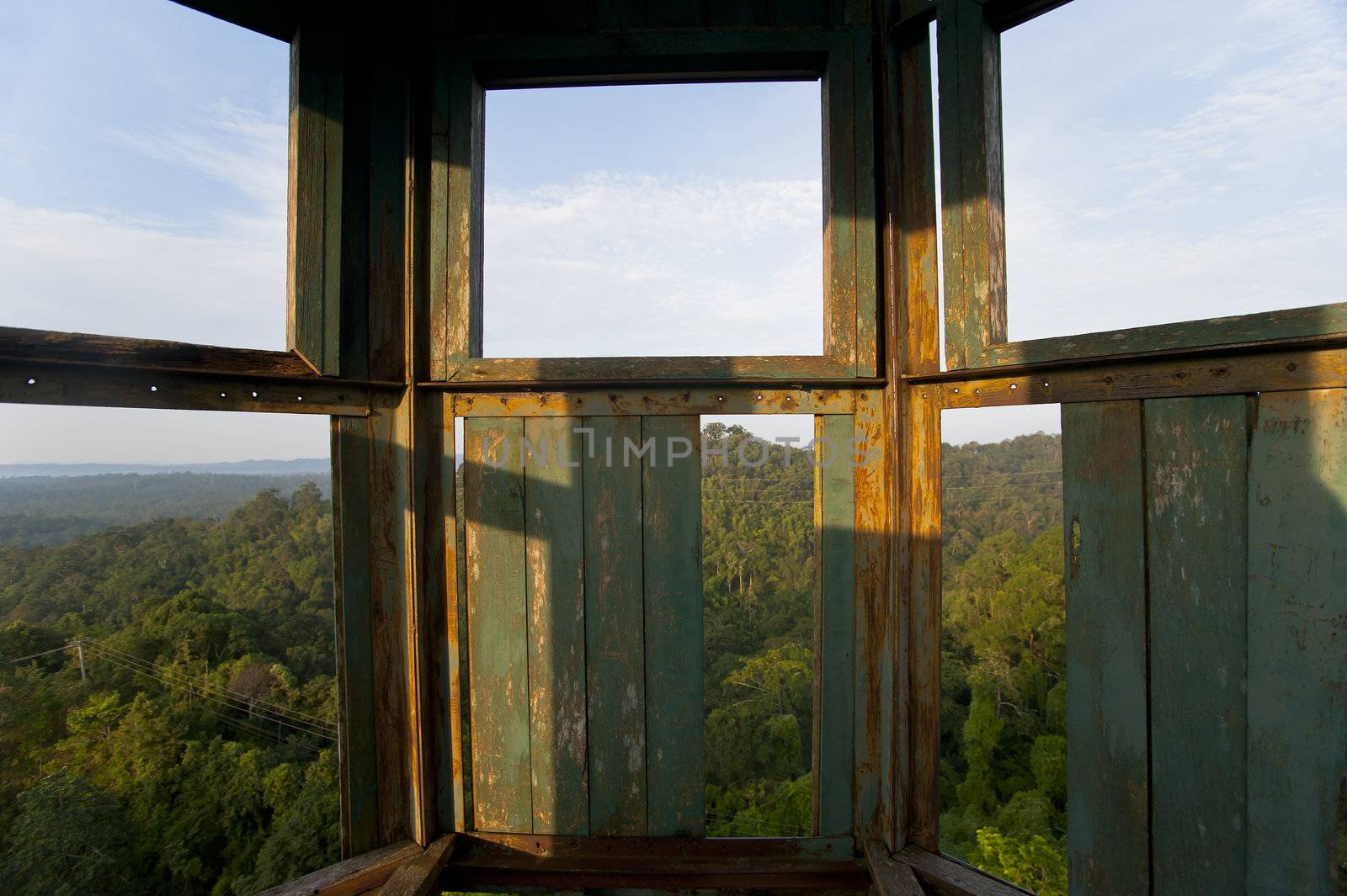 Observatory wild on mountain, travel asia