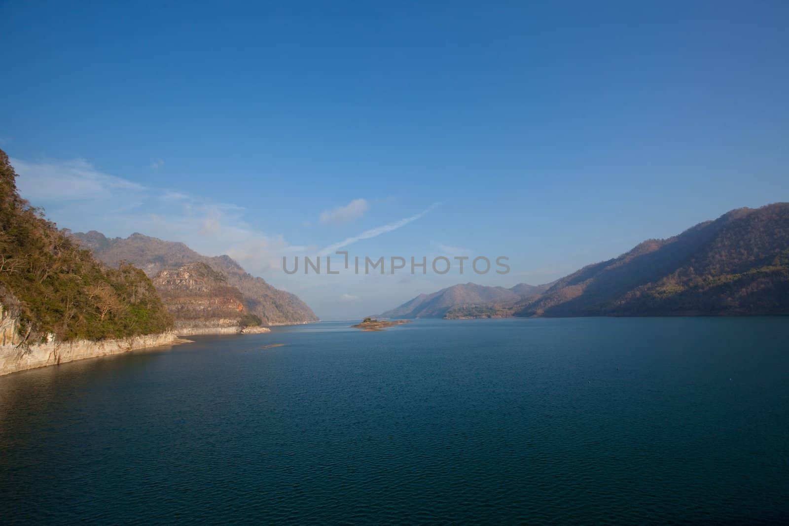 Mountain and sea. Nature in Thailand
