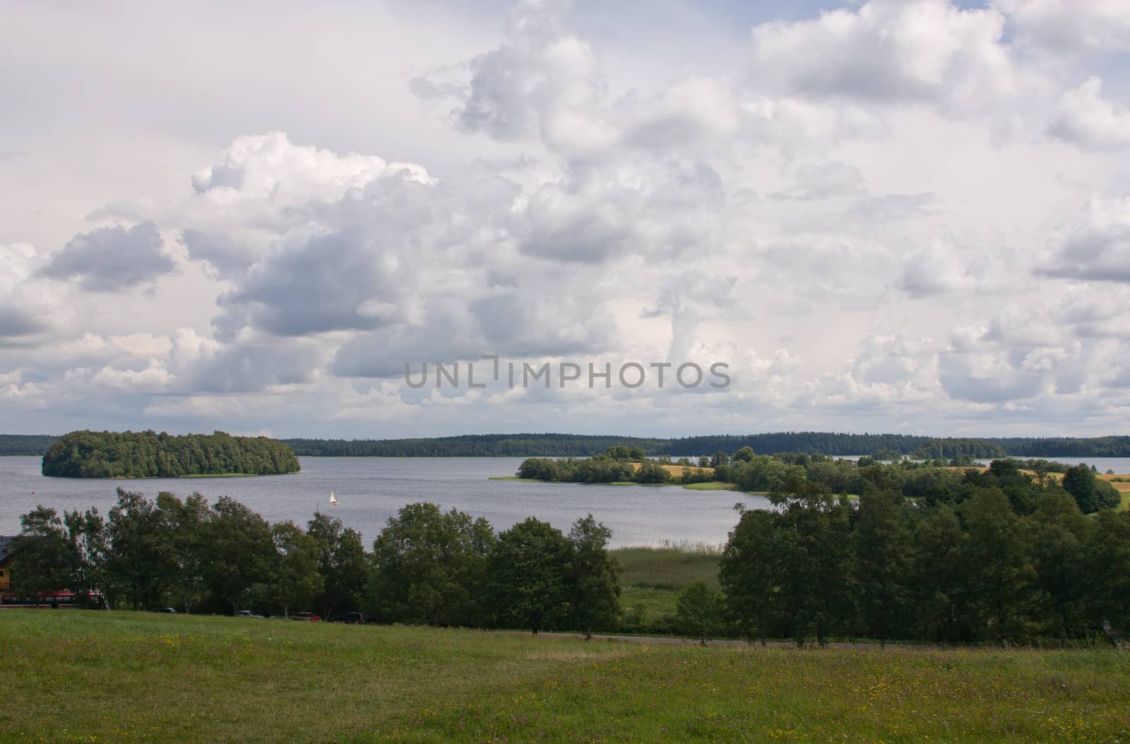 summer land sky horizon