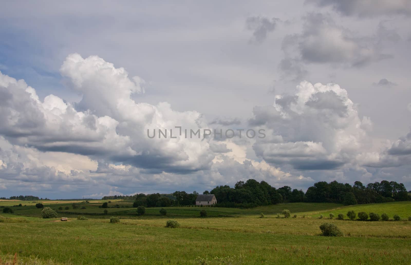 summer land sky horizon