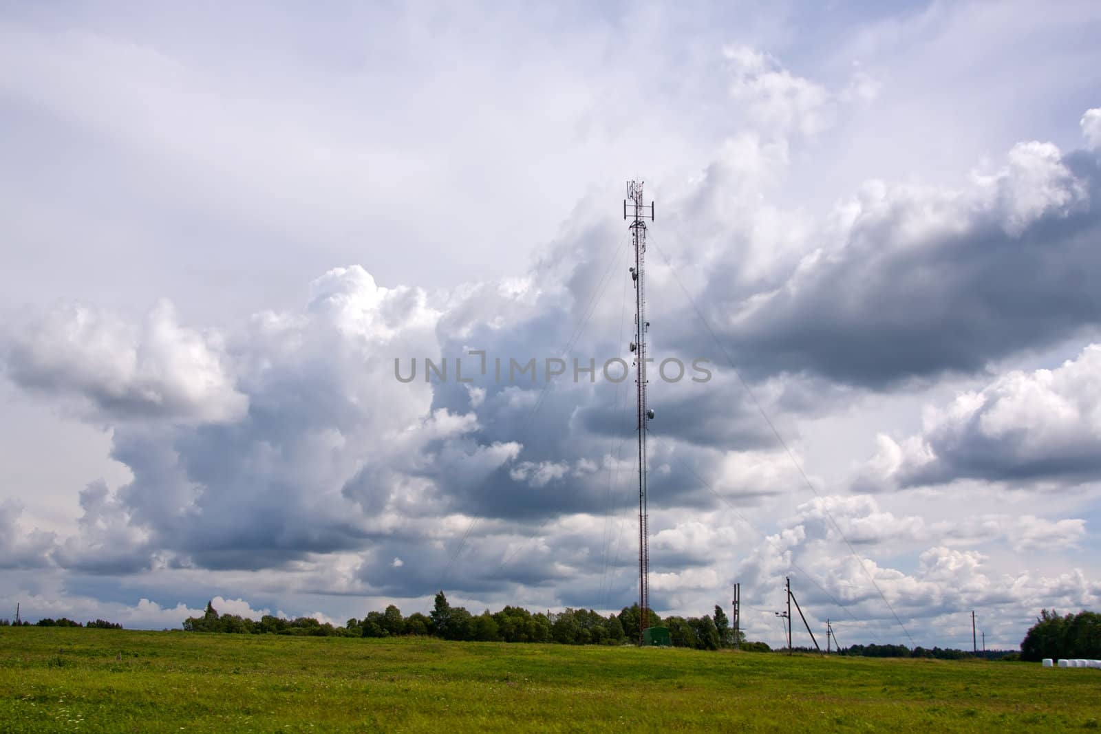 summer land sky horizon
