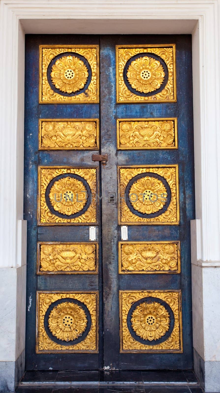 Old door of Thai style
