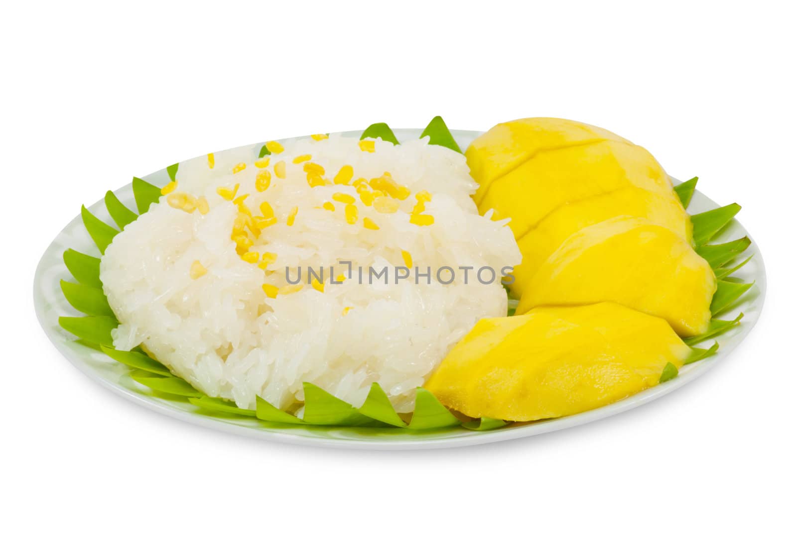 Sticky Rice Mango Thai Dessert