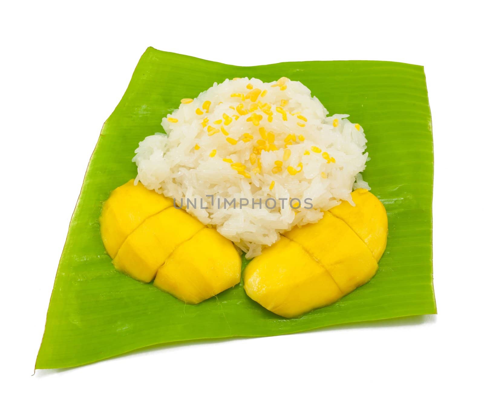 Sticky Rice Mango Thai Dessert