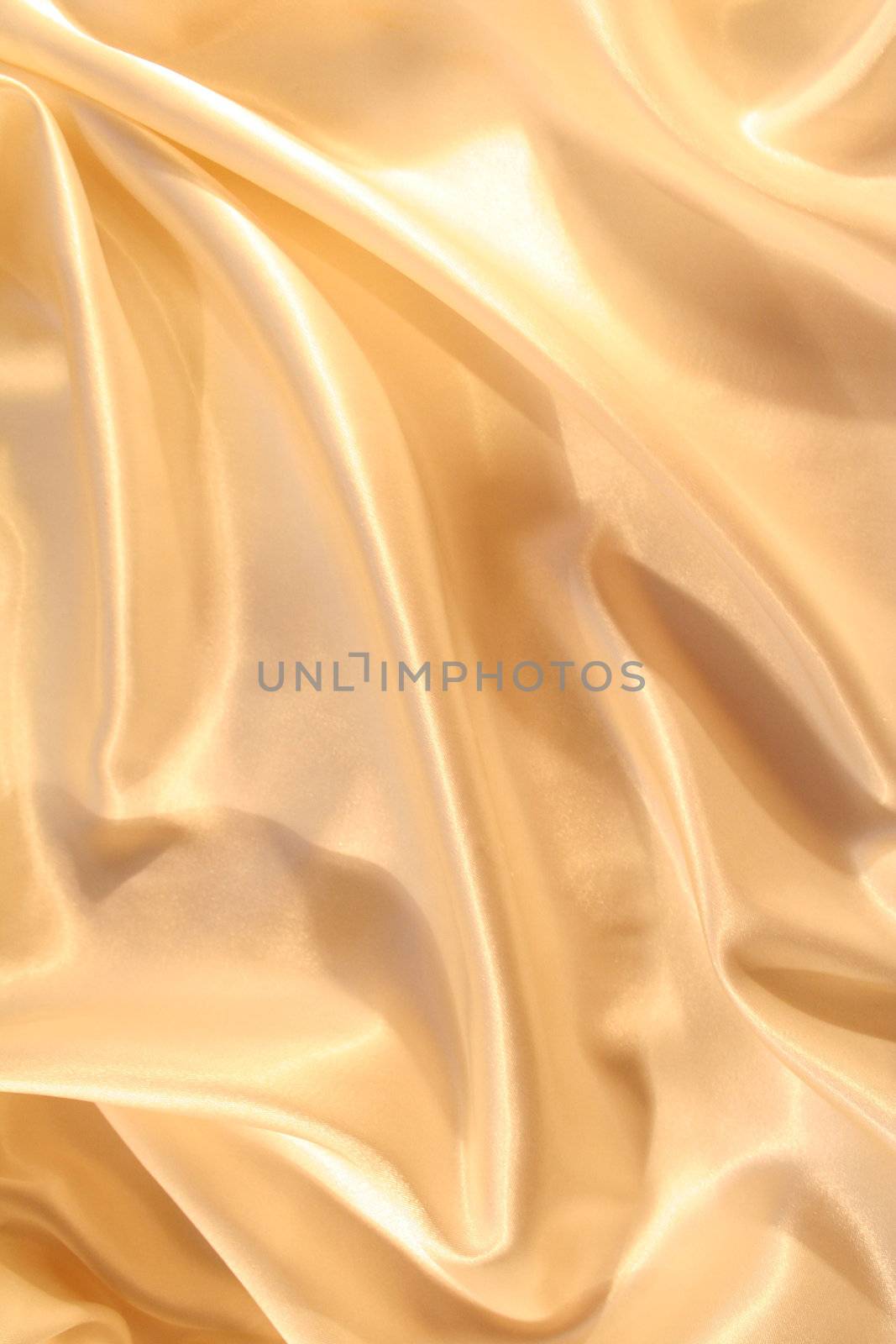 Smooth elegant golden silk can use as background