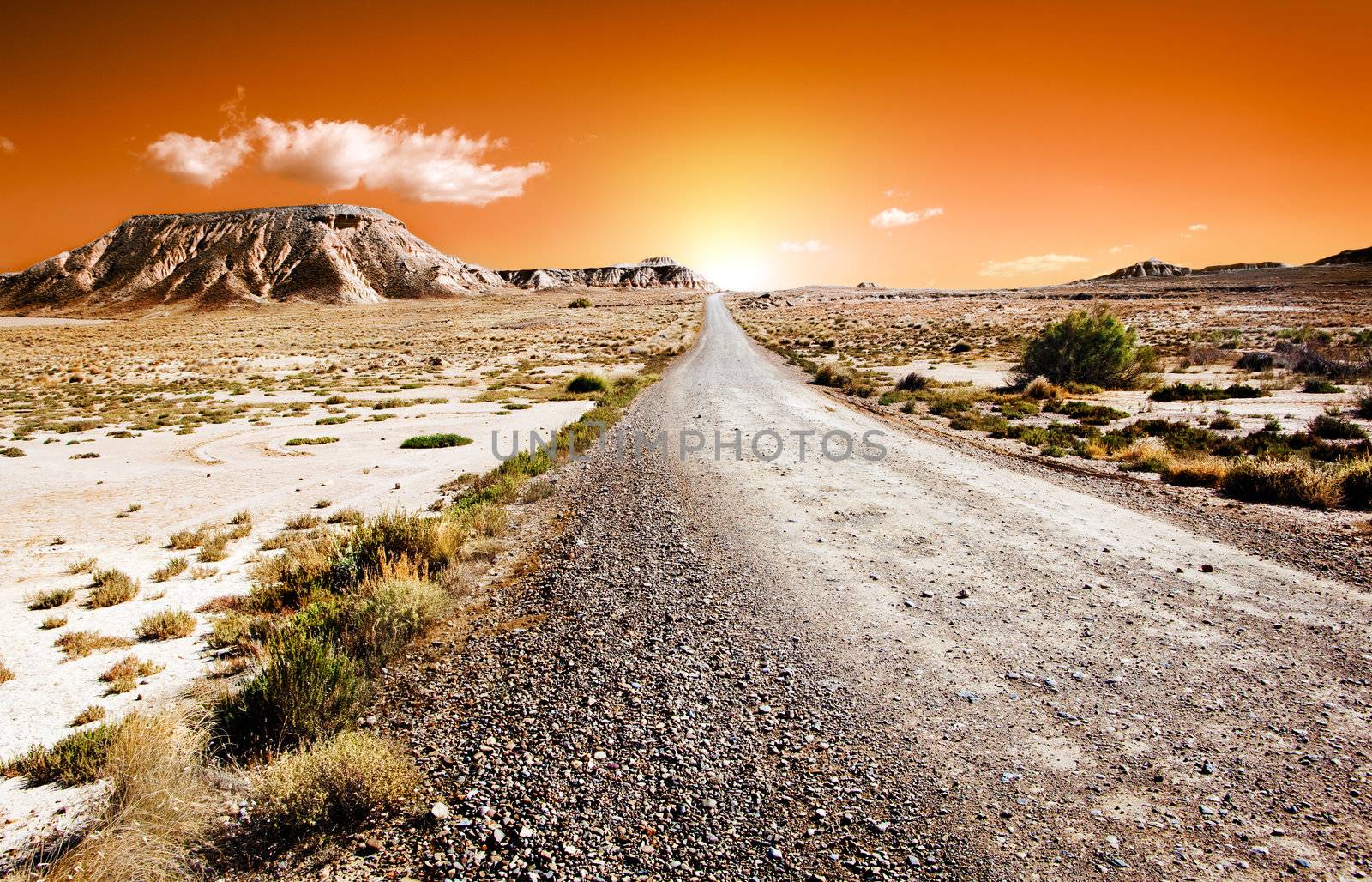 Desert landscape by carloscastilla