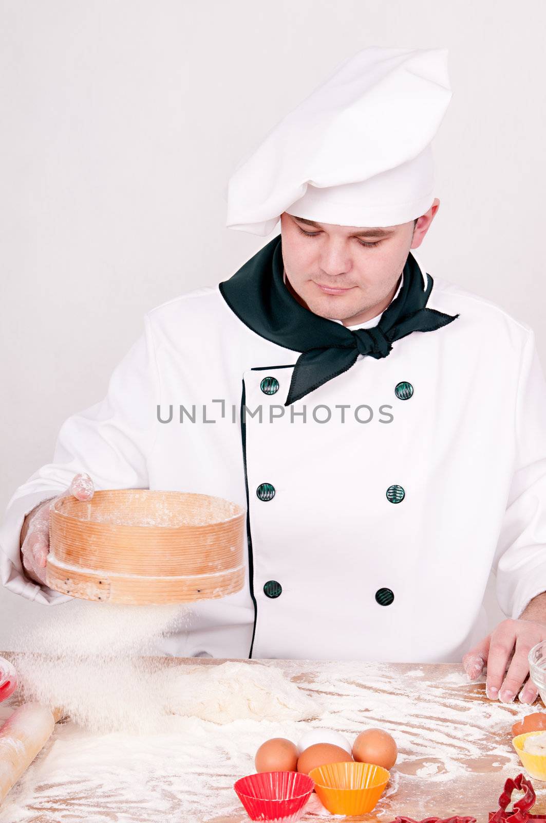 chef in uniform by uriy2007