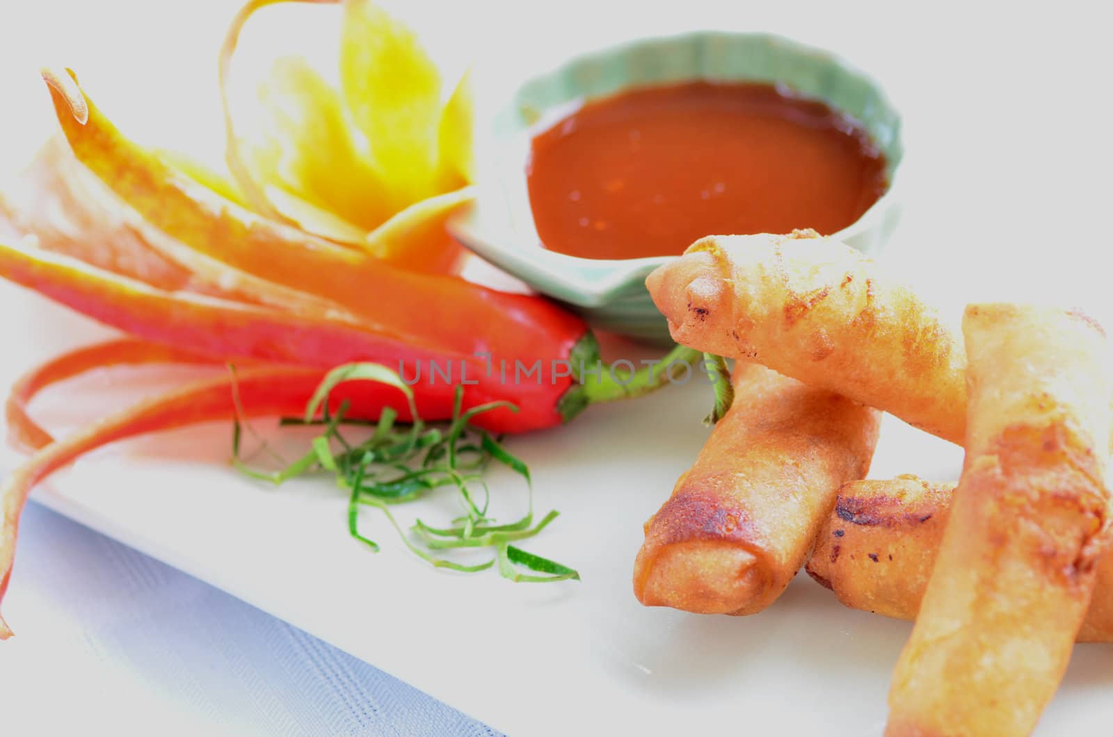 veg spring rolls