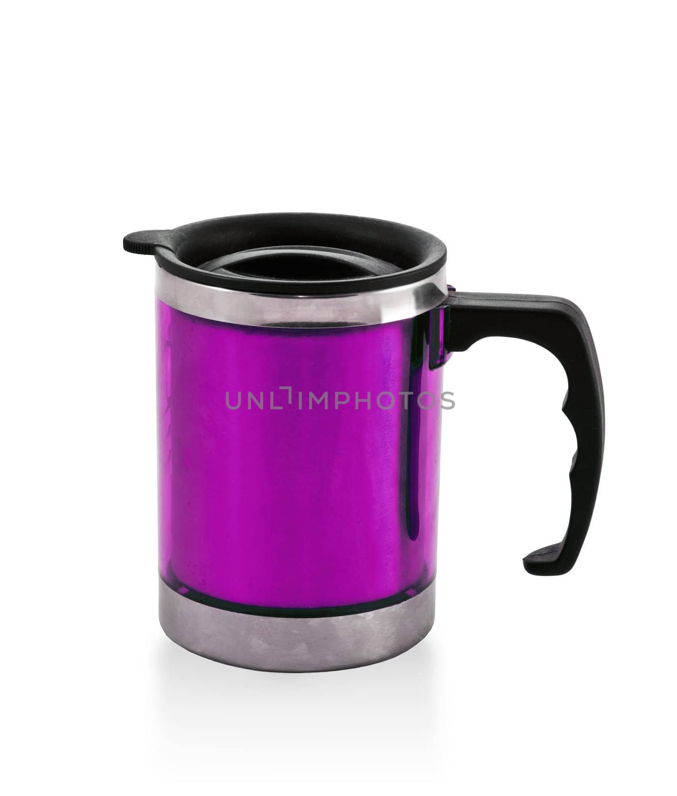 metal purple cup