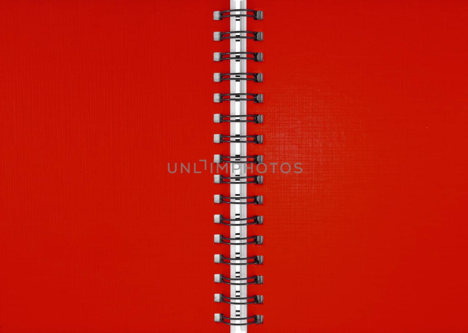 Red Blank Note Book as background