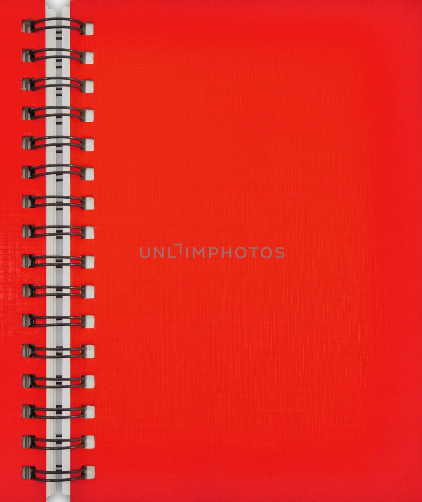 Red Blank Note Book as  background