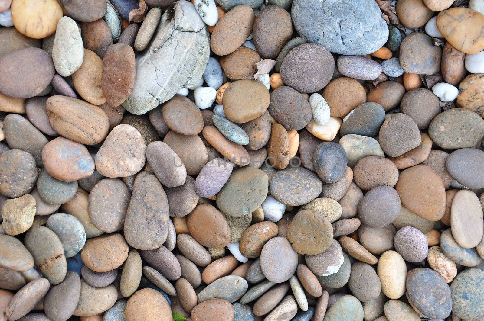 Pebble stone abstract background