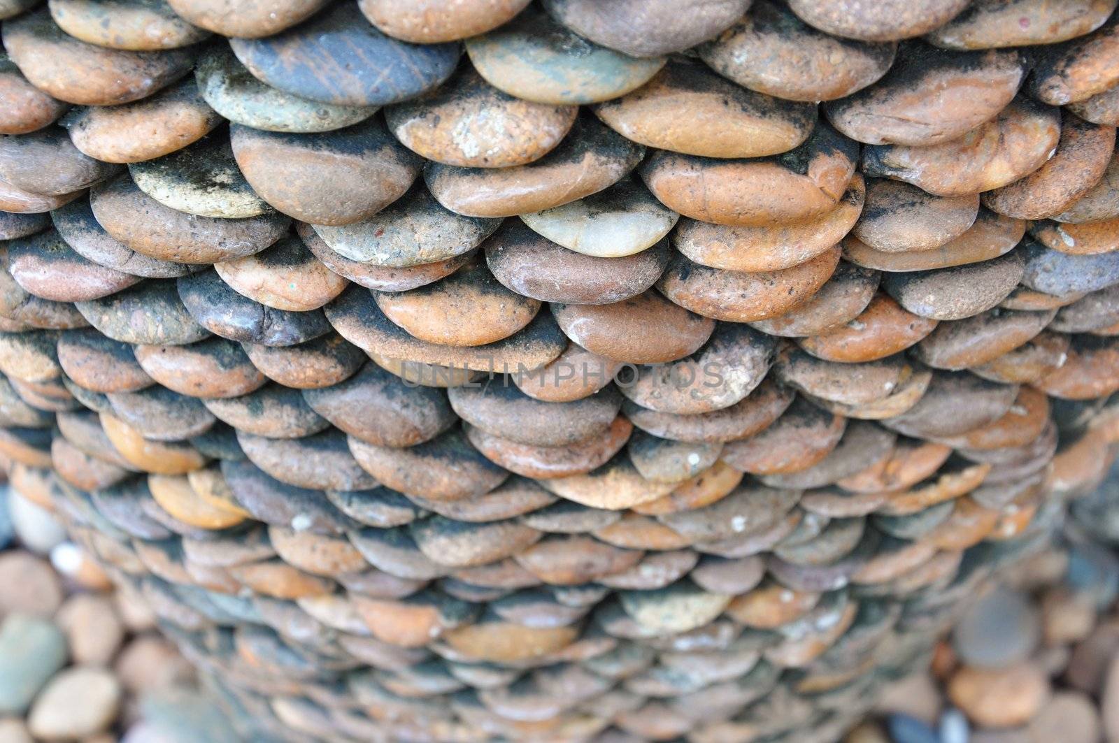 Pebble stone abstract background