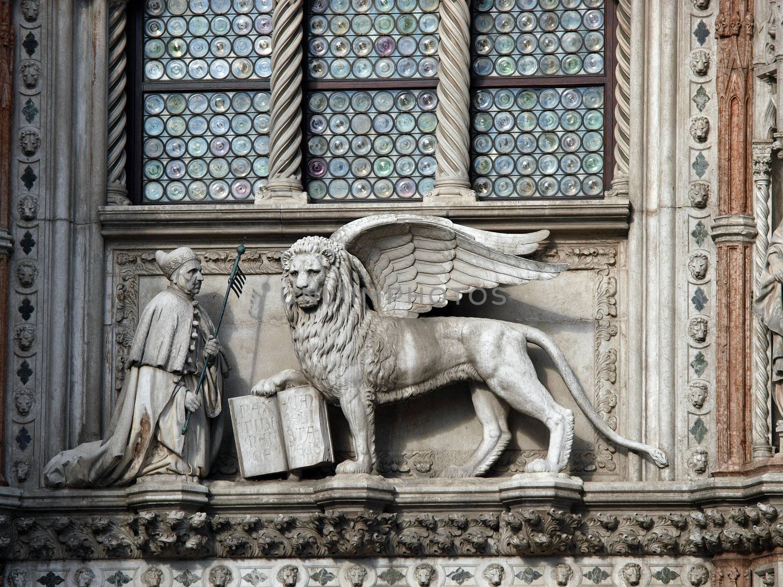  Venice. Winged Lion of St. Mark - symbol of Venice