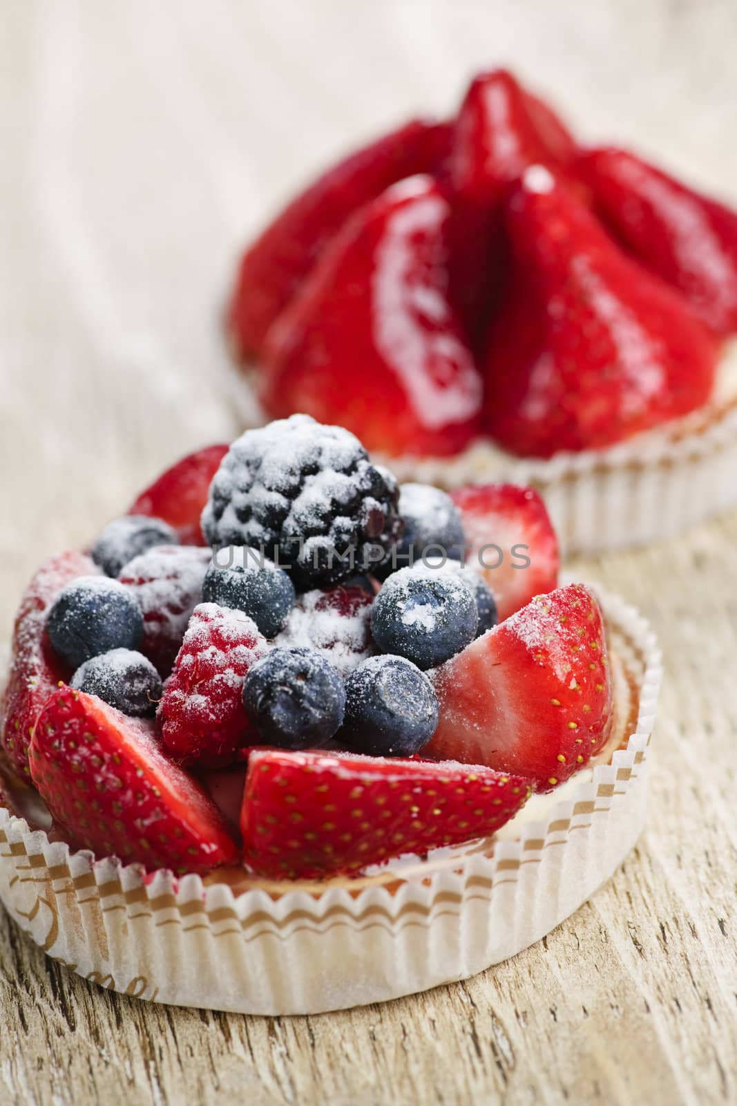 Fruit tarts by elenathewise