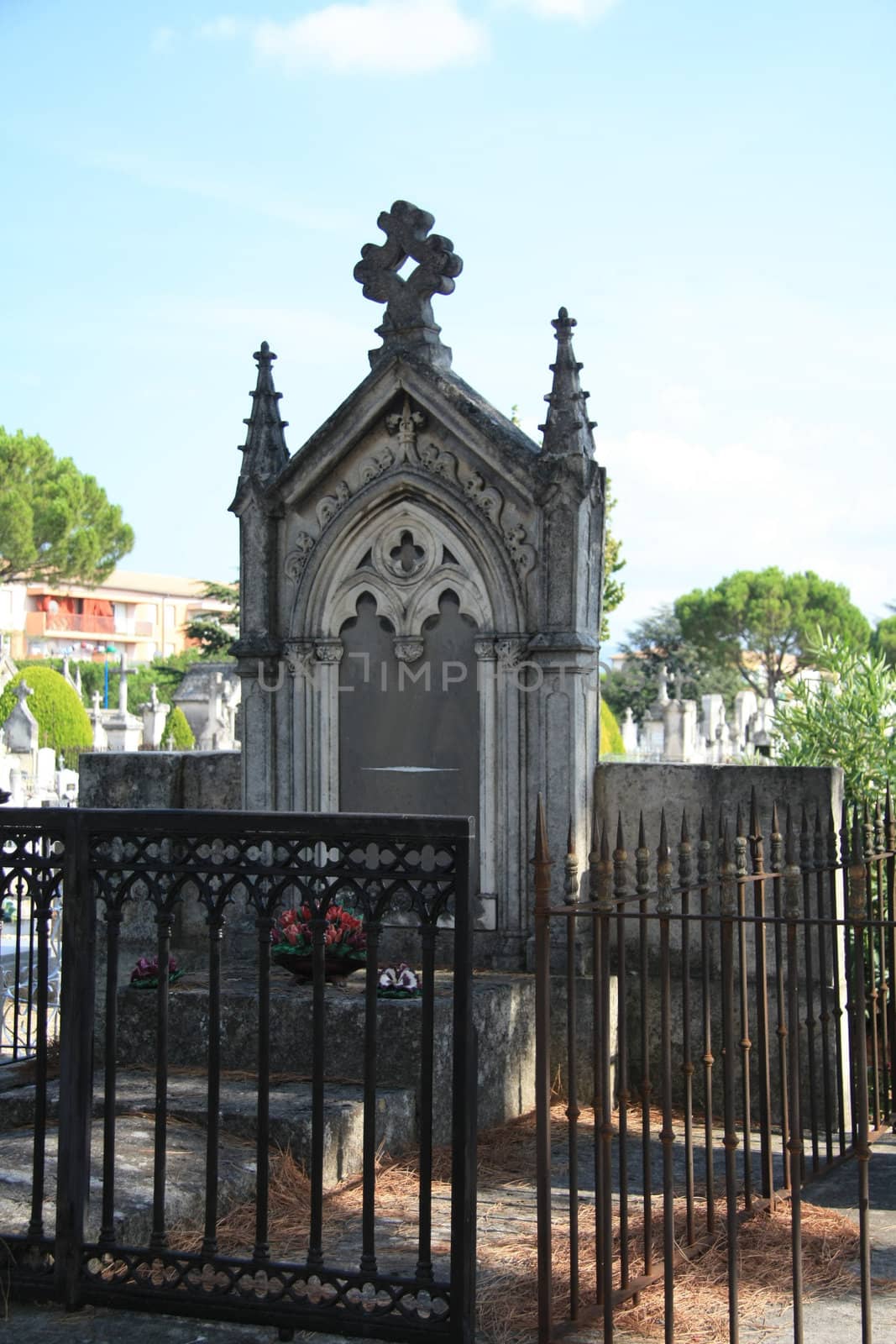 An old cemetery in the Provence, France