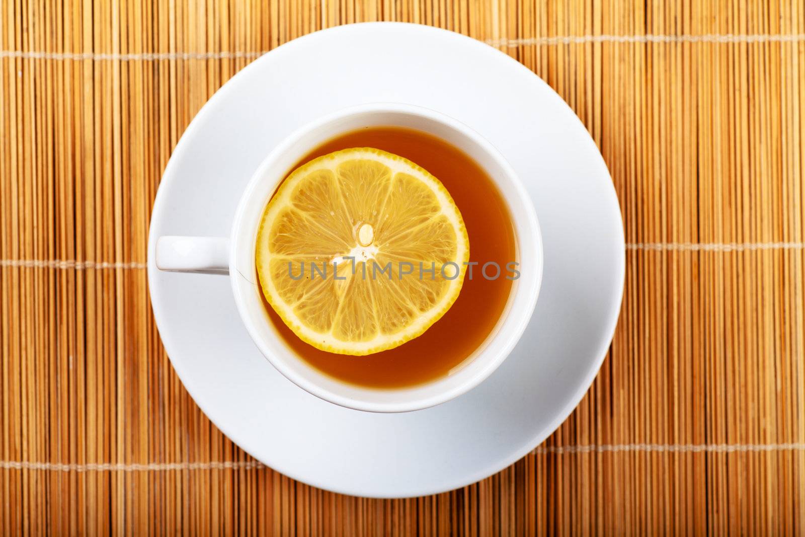 Tea with lemon by AGorohov