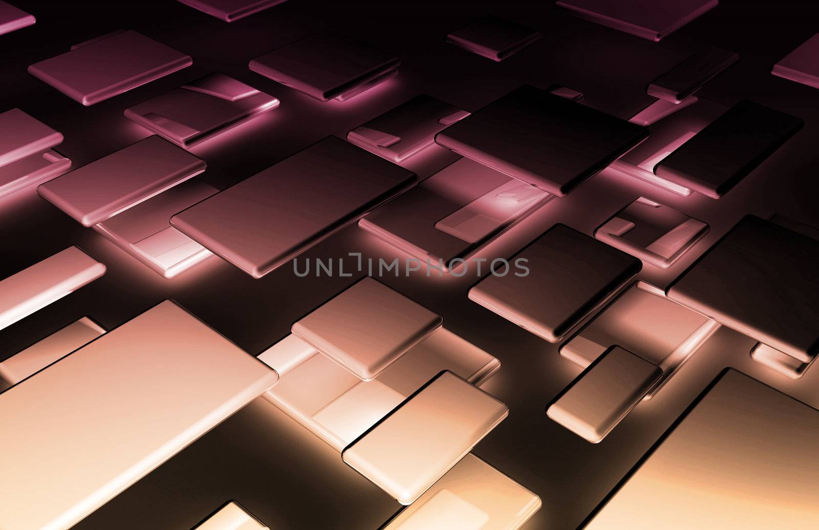 Abstract Background with a Technology Theme Art