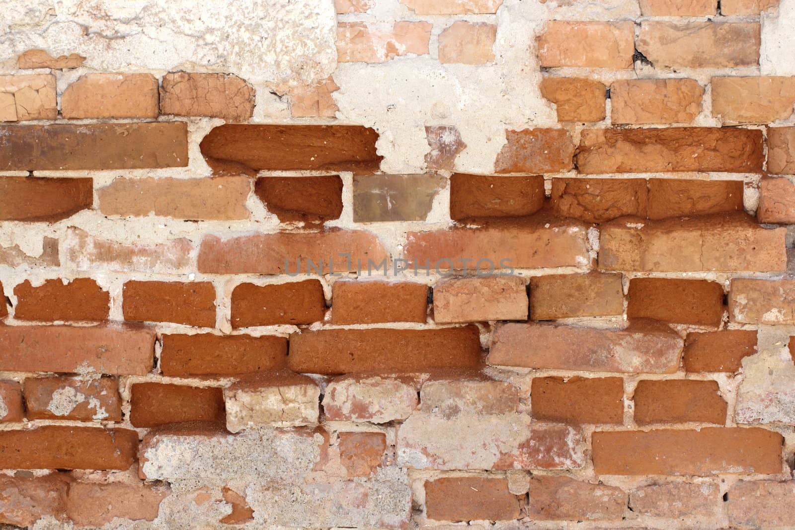 old brick wall by taviphoto