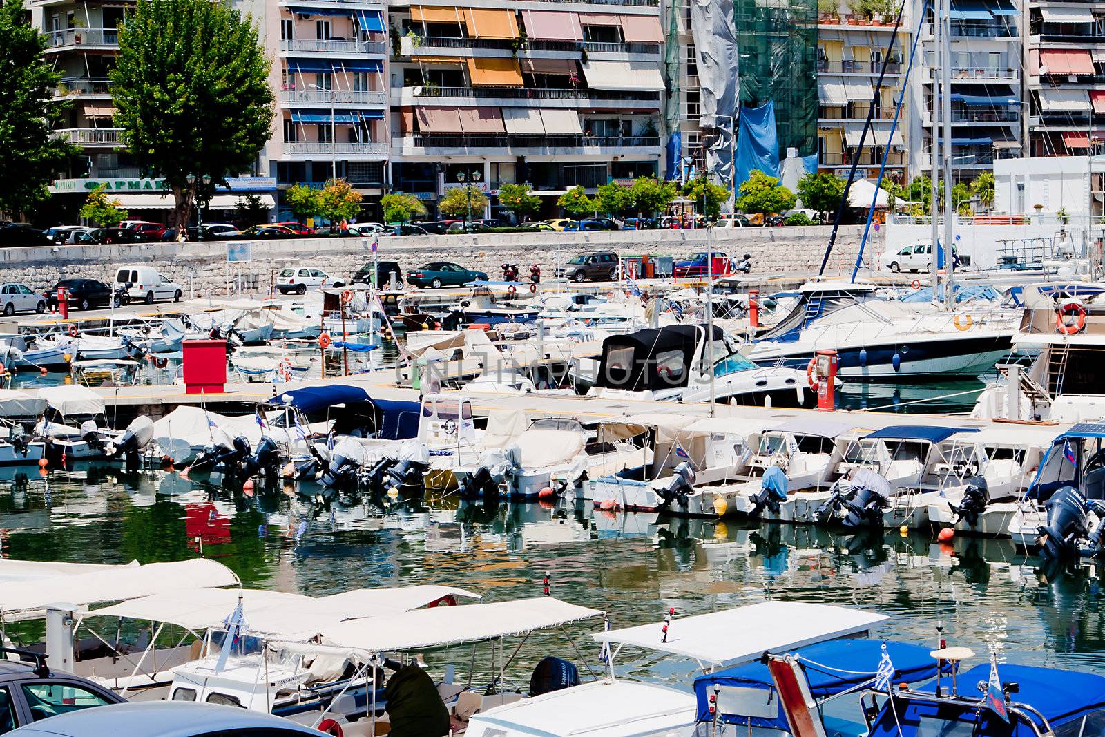 Piraeus is the biggest port in Greece and Europe in terms of passenger volume and one of the biggest commercial