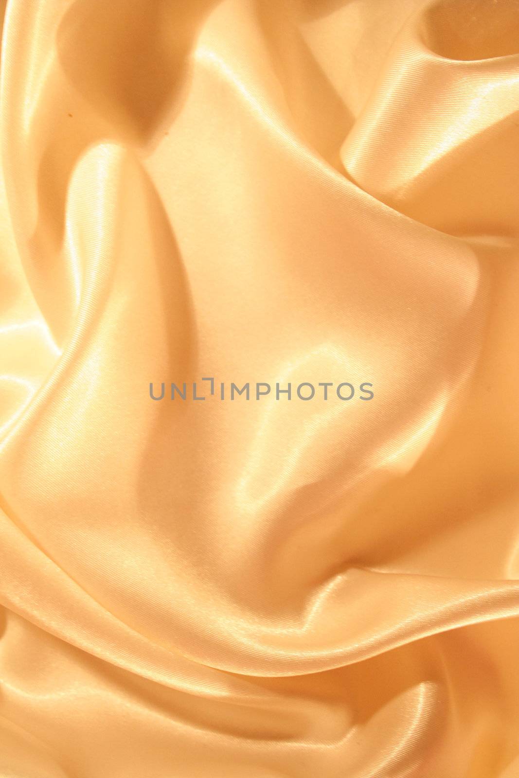Smooth elegant golden silk can use as background