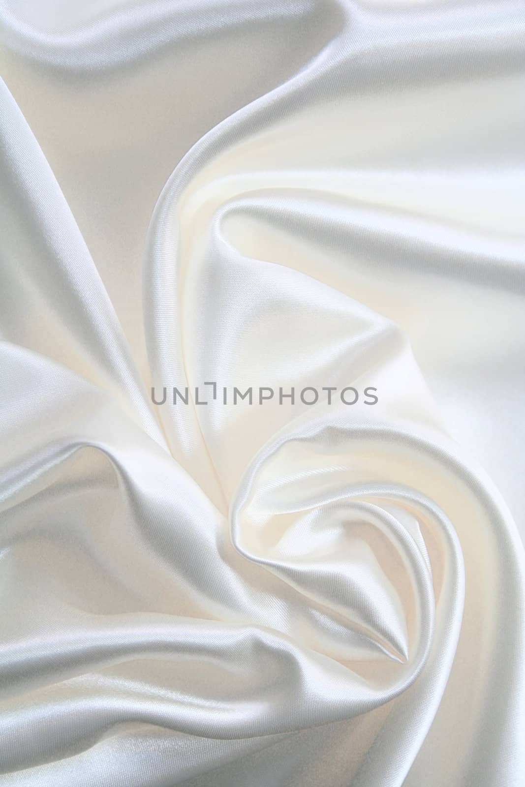 Smooth elegant white silk can use as wedding background 