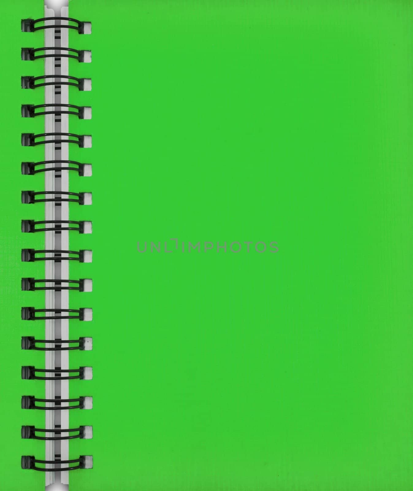 green Blank Note Book as  background