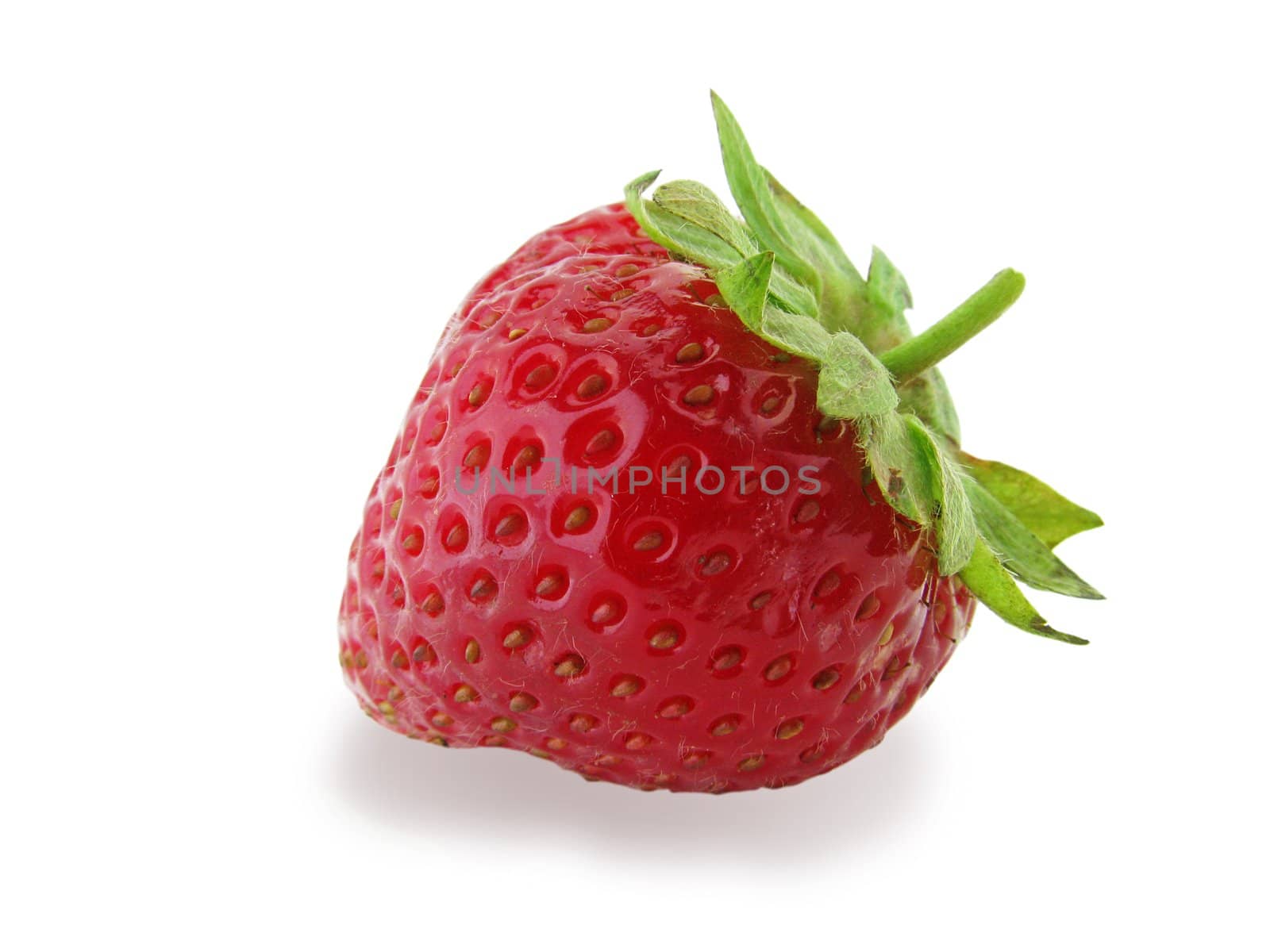 strawberry isolated on white