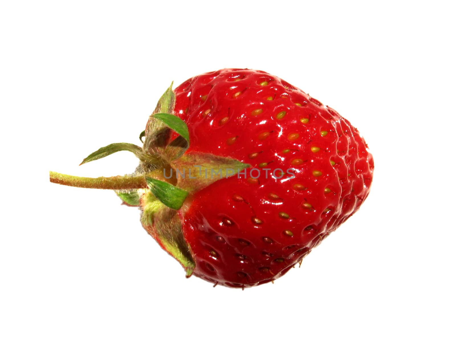 strawberry isolated on white