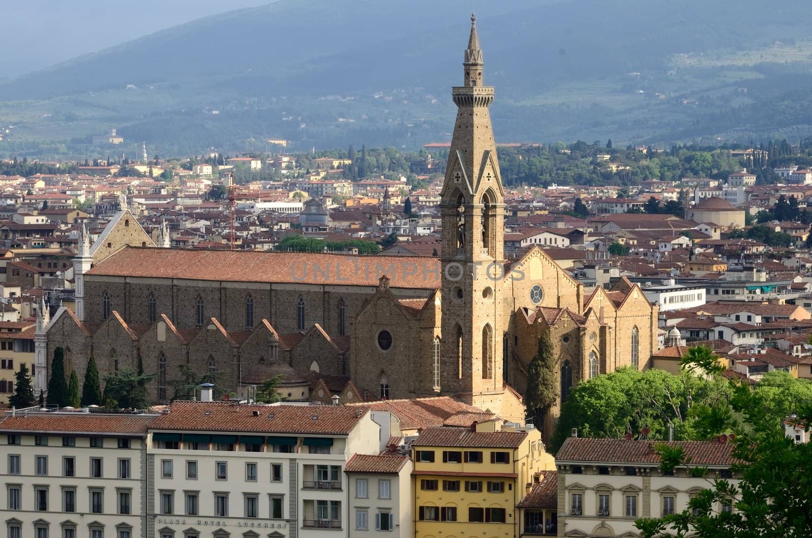 The cityscape of Florence, in Tuscany, one of the most famous in the world