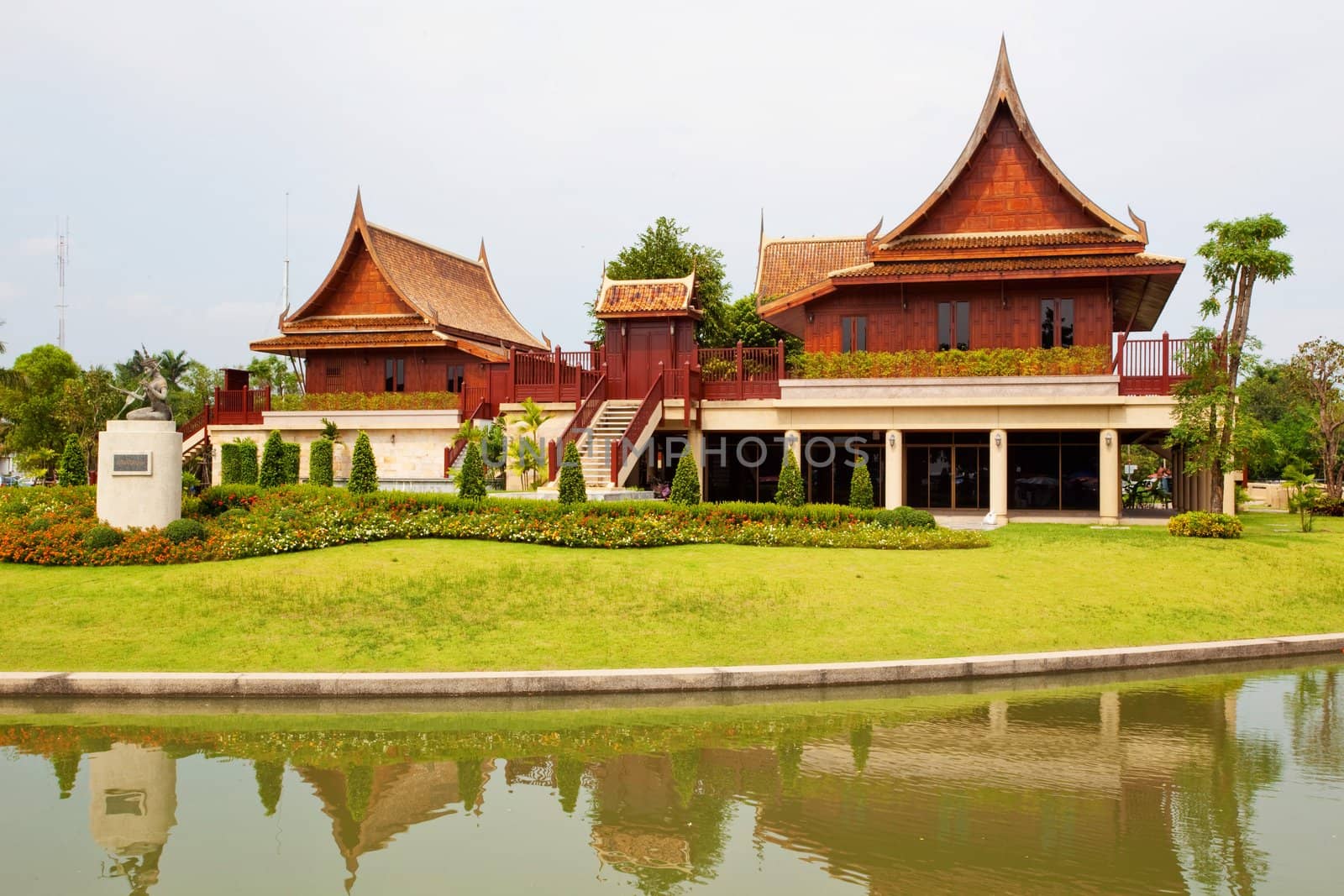 thai style house in Thailand