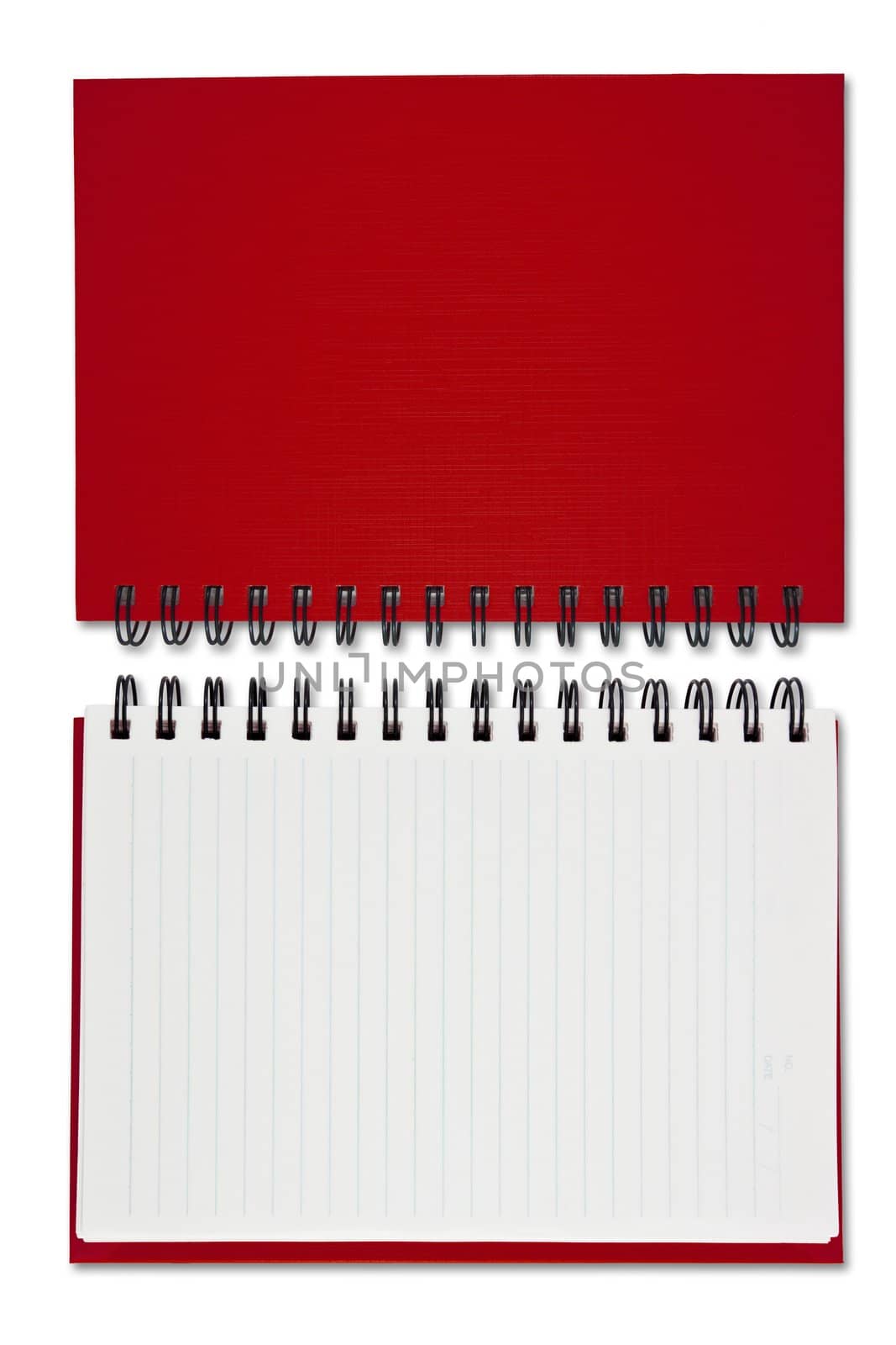 Red Blank Note Book