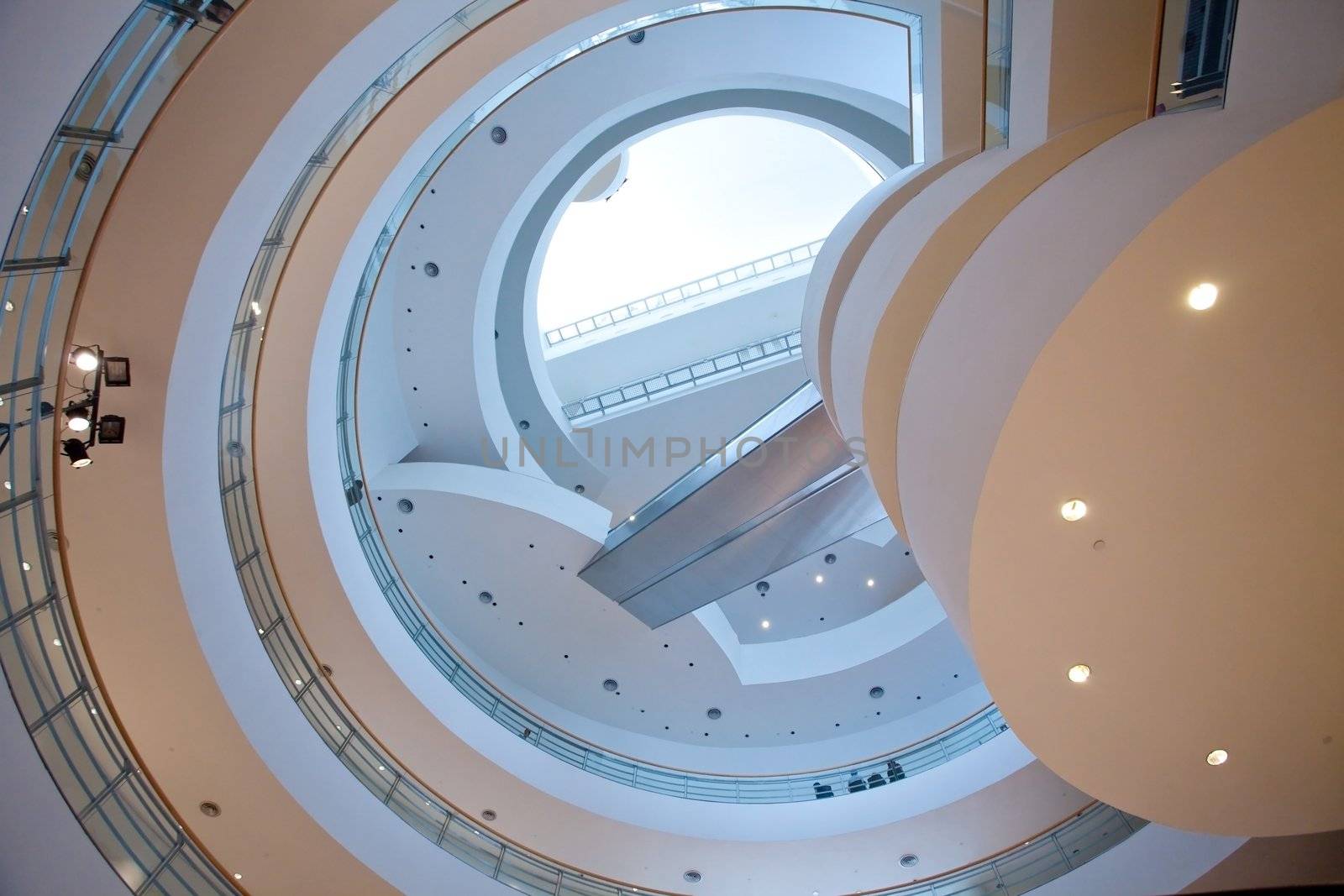 beautiful spiraling stairs