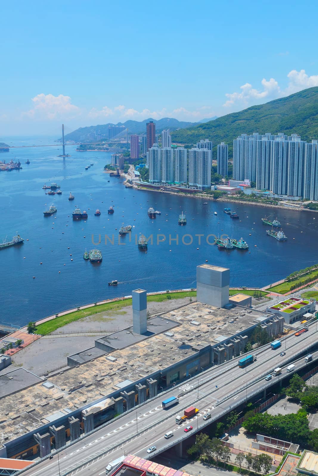 Hong Kong modern city by cozyta
