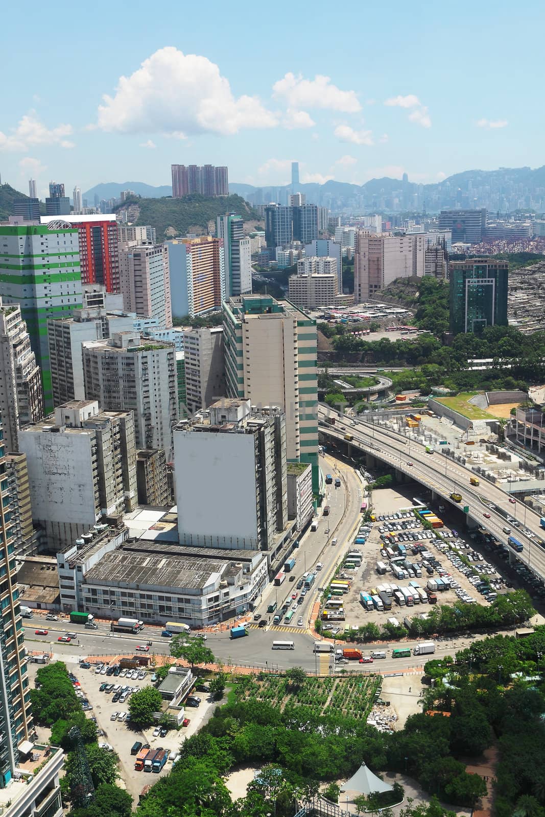 Hong Kong modern city by cozyta