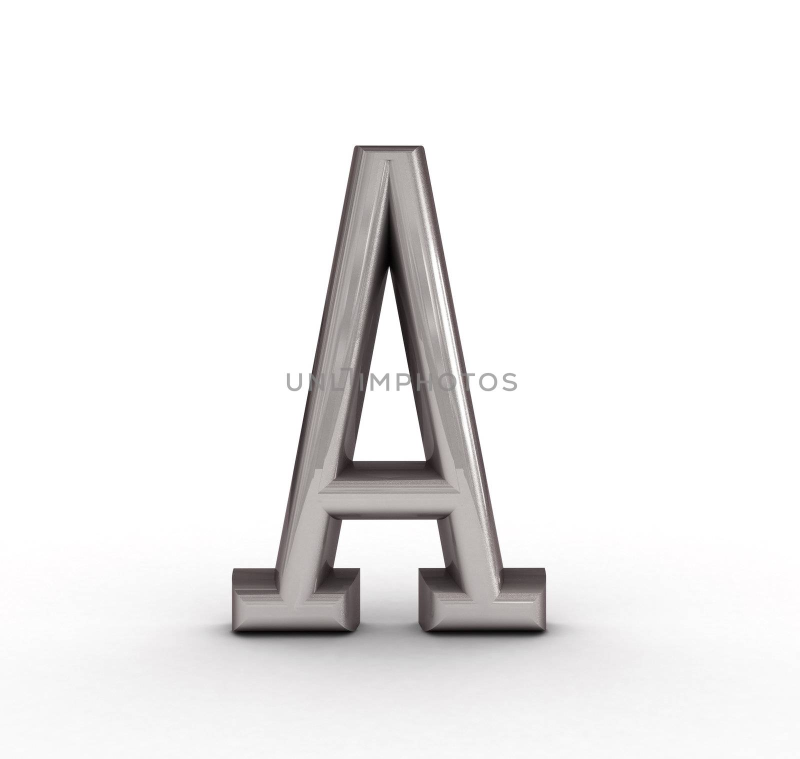 One letter of golden alphabet 