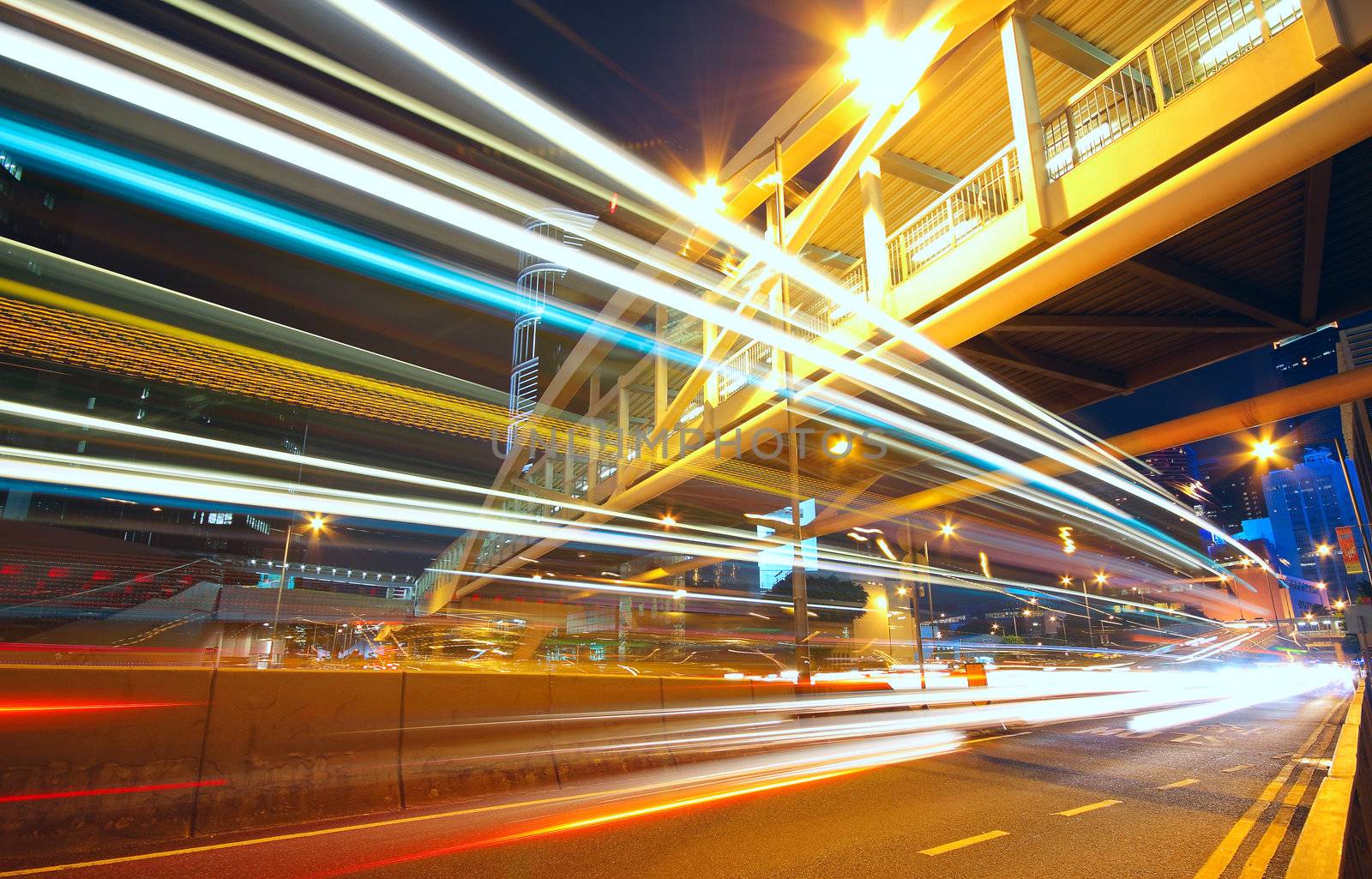 traffic city night