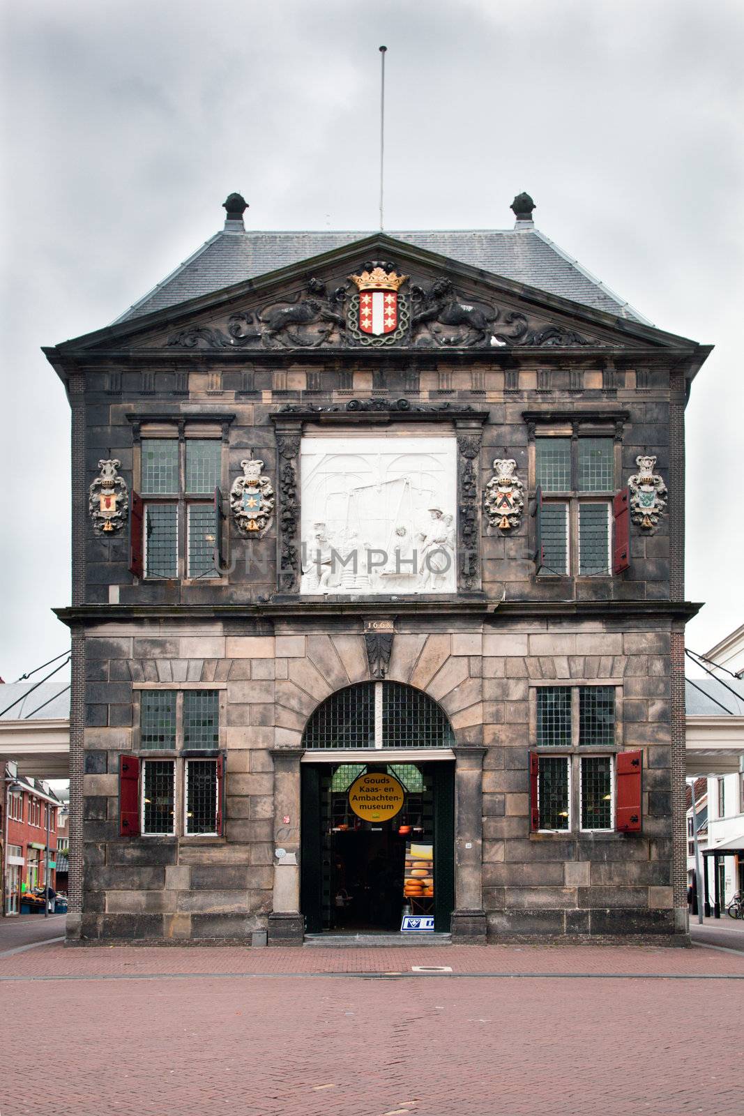 The museum of cheese in Gouda, Holland, Netherlands