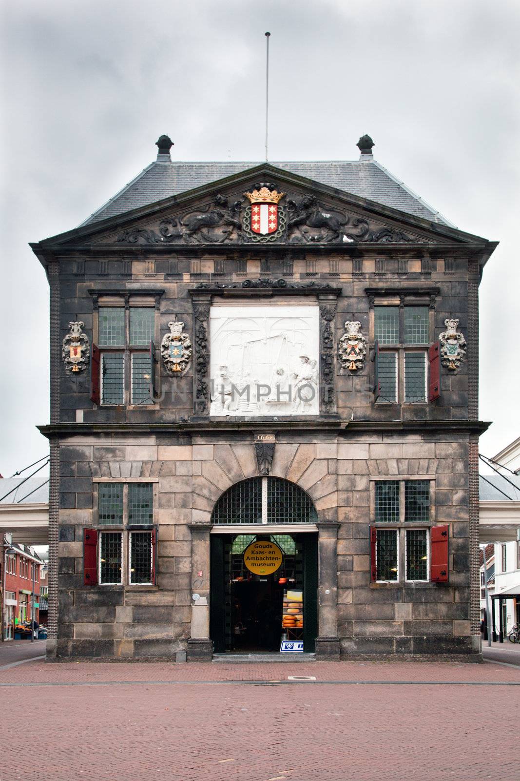 The museum of cheese in Gouda, Netherlands by photocreo