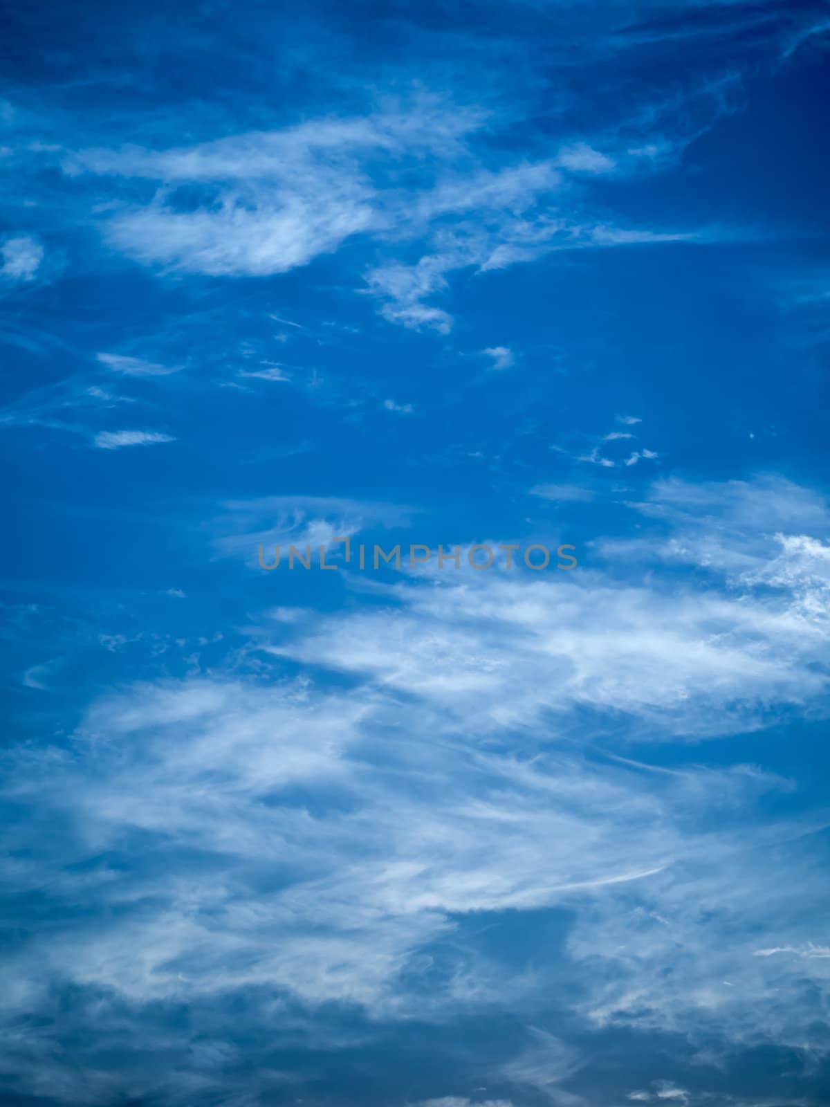 Abstract Blue Sky and white cloud for web page background