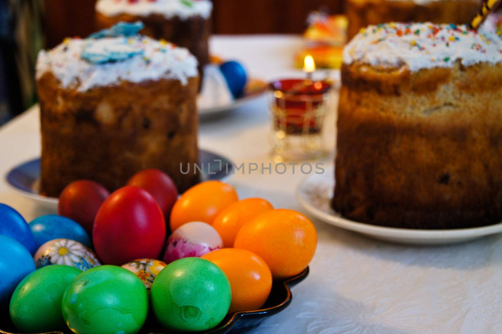 Easter holiday feast