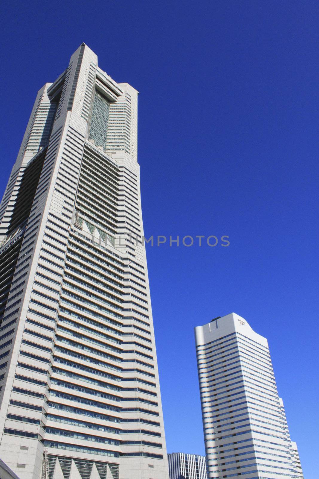 high building in yokohama,japan by nuchylee