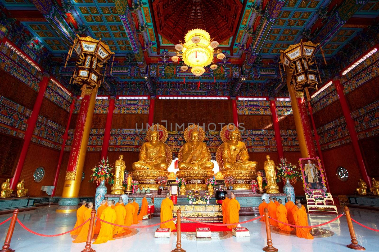 China temple in Thailand