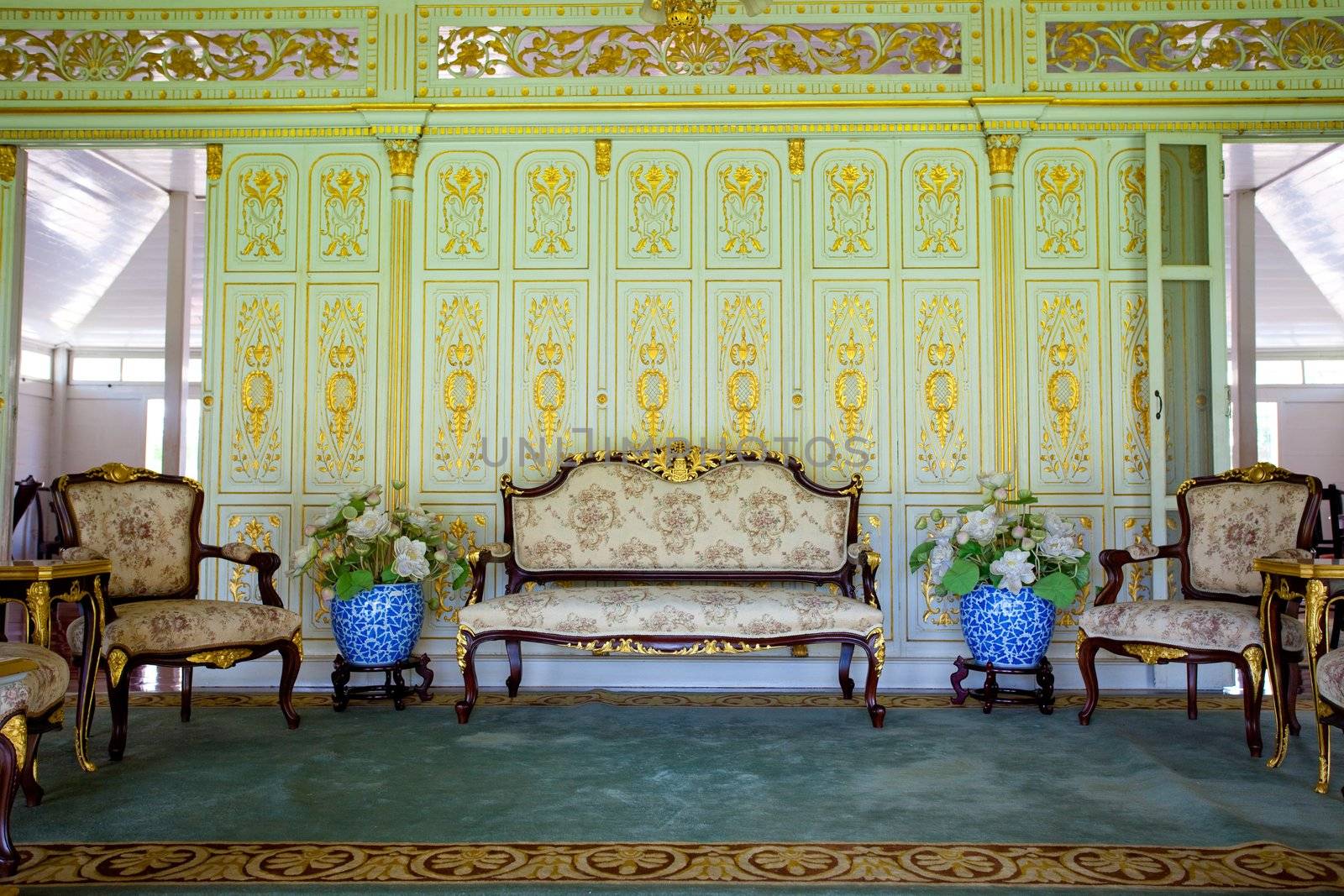 furniture in palace